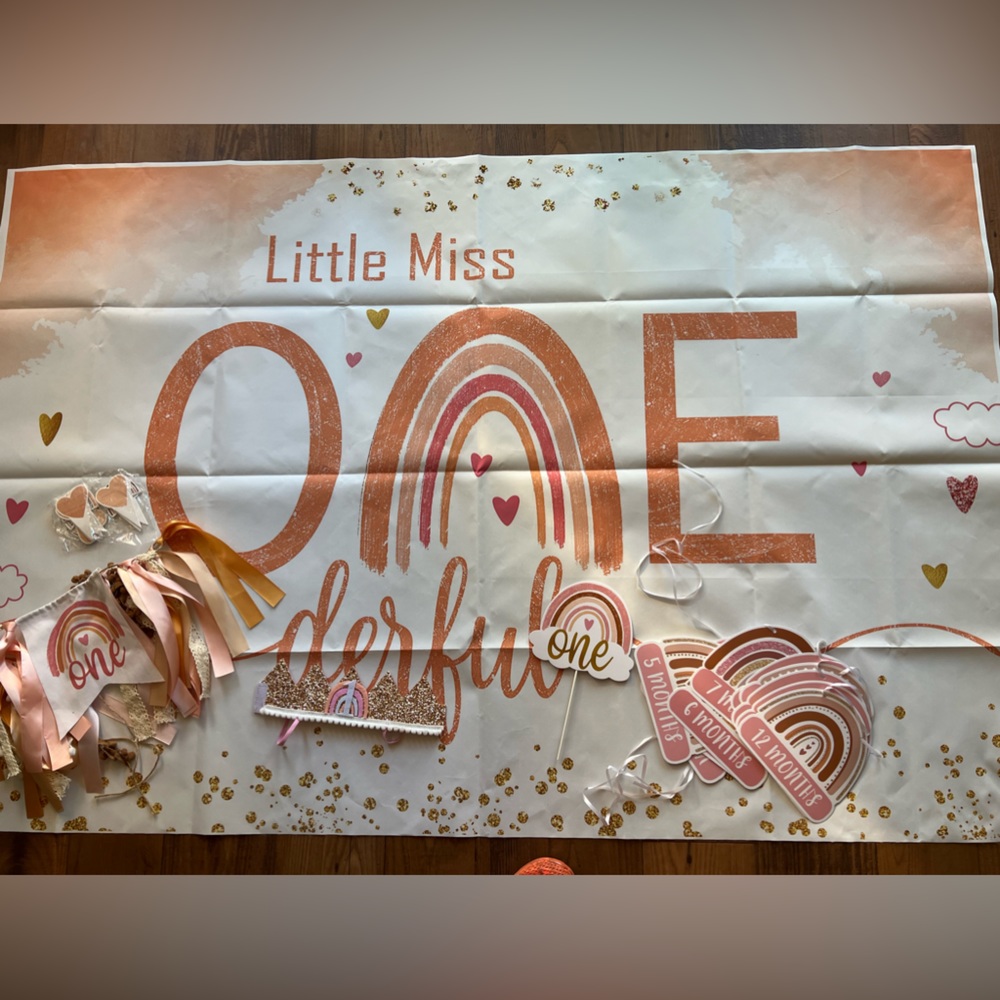 Little Miss Onederful 1st birthday pack
